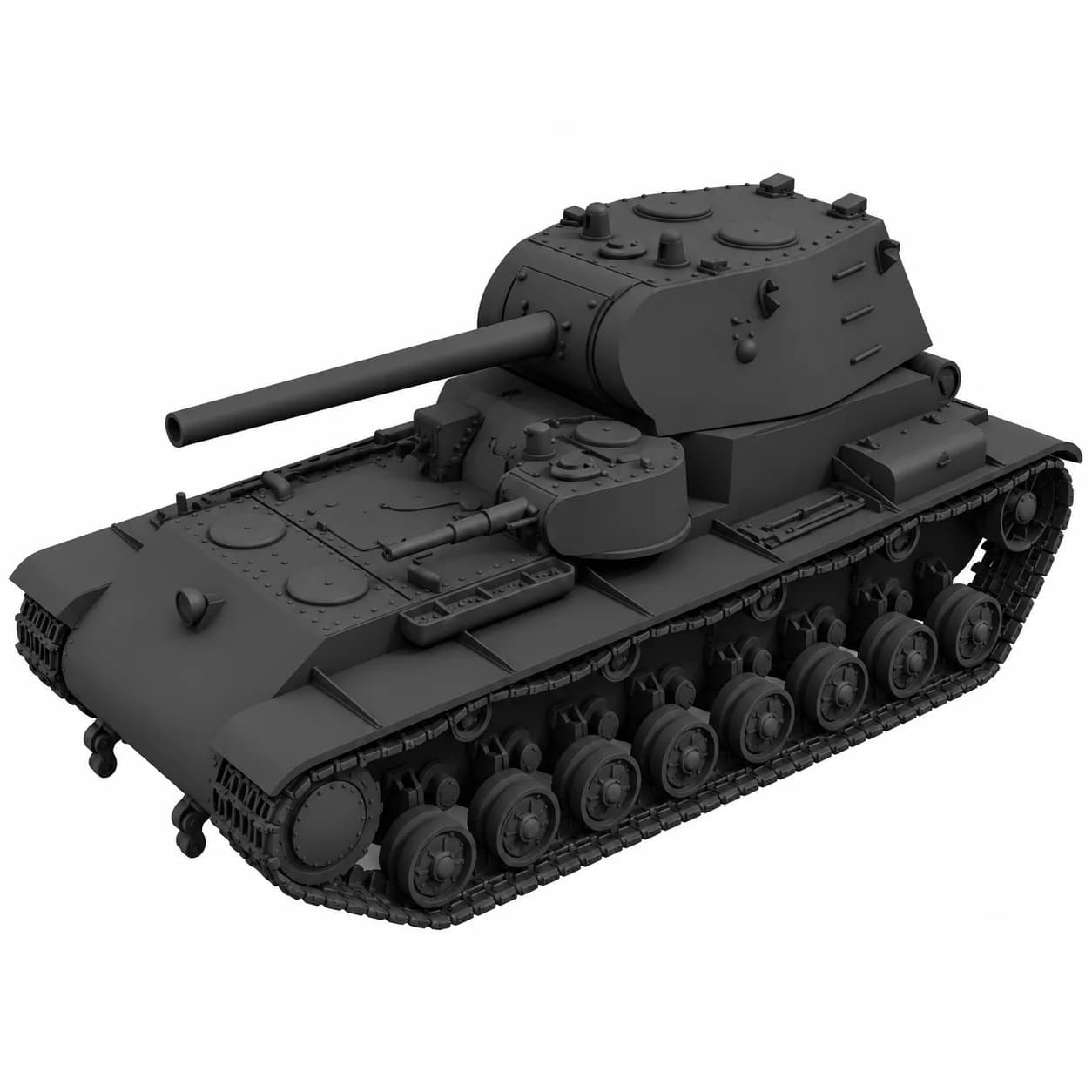 SSMODEL 1/72/ 1/100 1/144 1/200 Multi-Scale KV-4 V tank Resin Model Kit TSS0091