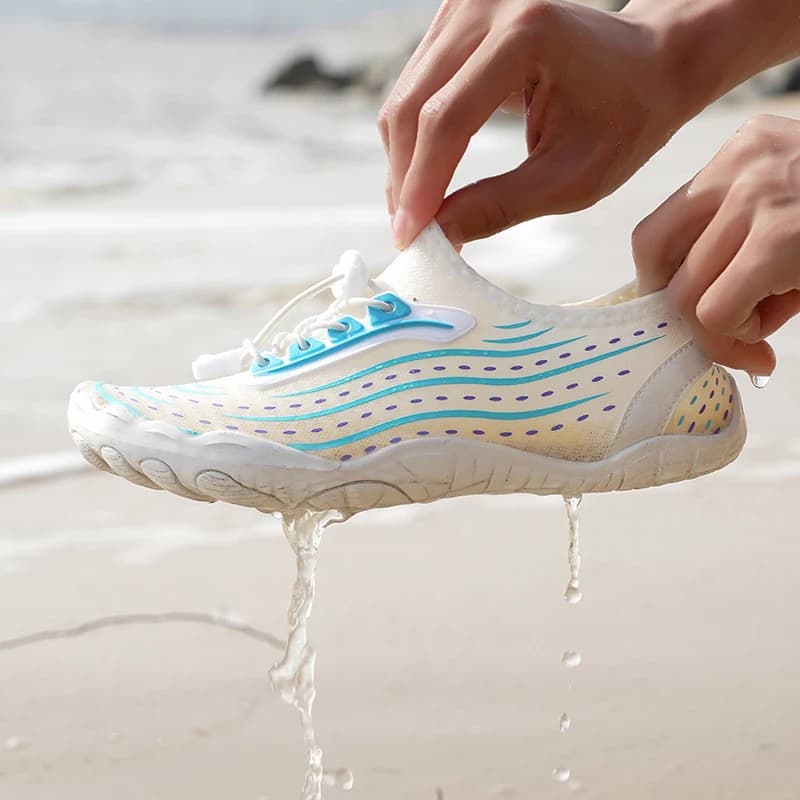 Women's Adventure Shoes Ultra Thin Anti-slip Beach Shoes For Swimming, Comfortable and Portable for Travel and Hiking in the Jungle