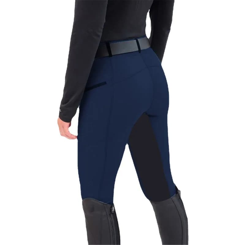 Pantaloni Equestri alla Moda con Vestibilità Aderente, Slim Fit, Inserti Elastici, Pantaloni da Equitazione, Leggings Casual