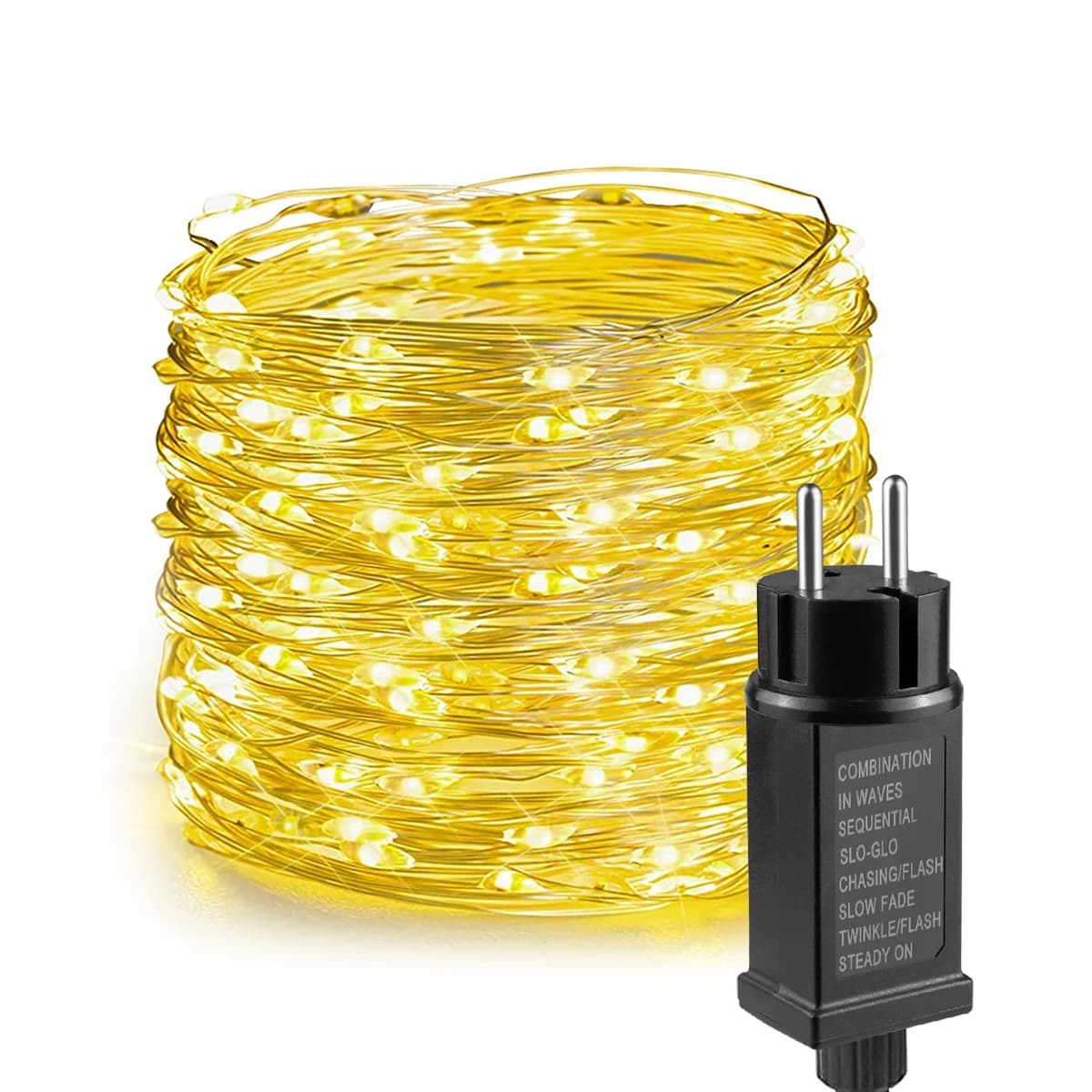 10M-100M HA CONDOTTO LA Luce Della Stringa di Filo di Rame Ghirlanda di Luce Fata 110V 220V Impermeabile Esterno Giardino Festa di Nozze Decorazione Di Natale