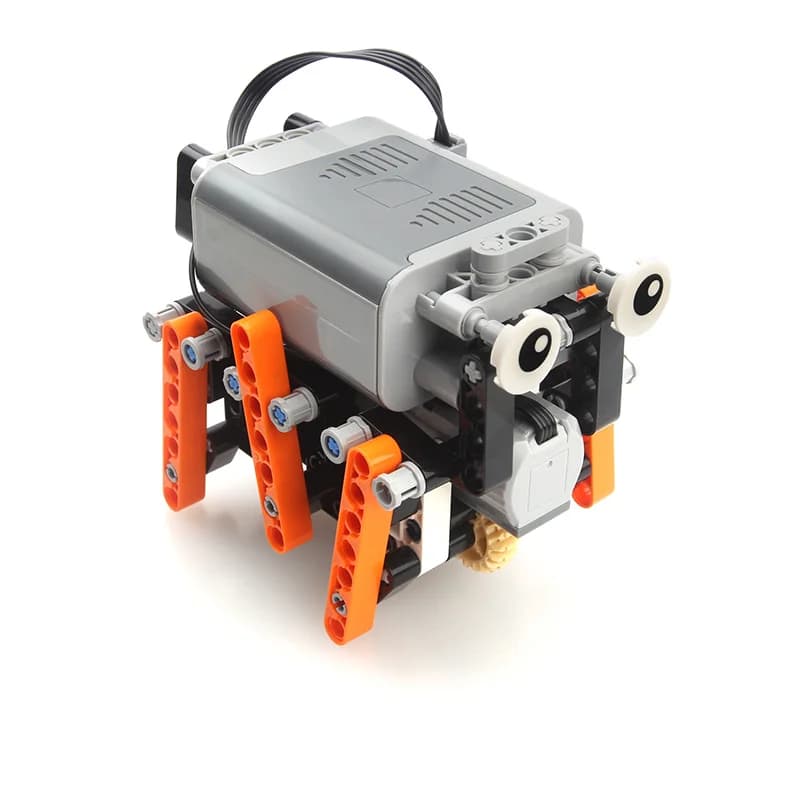 2.0 Versione Aggiornata Tecnico Bionic Spider Walking Robot Building Blocks Funzione di Alimentazione Kawaii 6 Piedi Bug Mattoni FAI DA TE Set Giocattoli