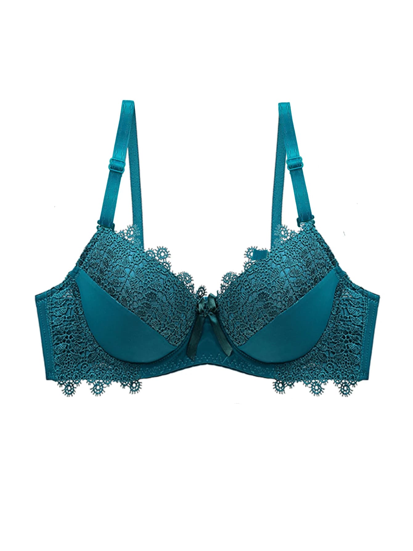 Reggiseno Sexy in Pizzo per Donna, Push-Up, Intimo Femminile, Bralette