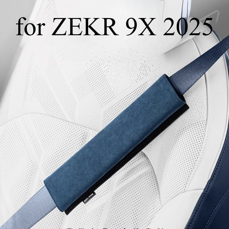 Car Safety Belt Cover Adjustable Seat Belt Cover Shoulder Strap Cover for ZEKR 9X 2025
