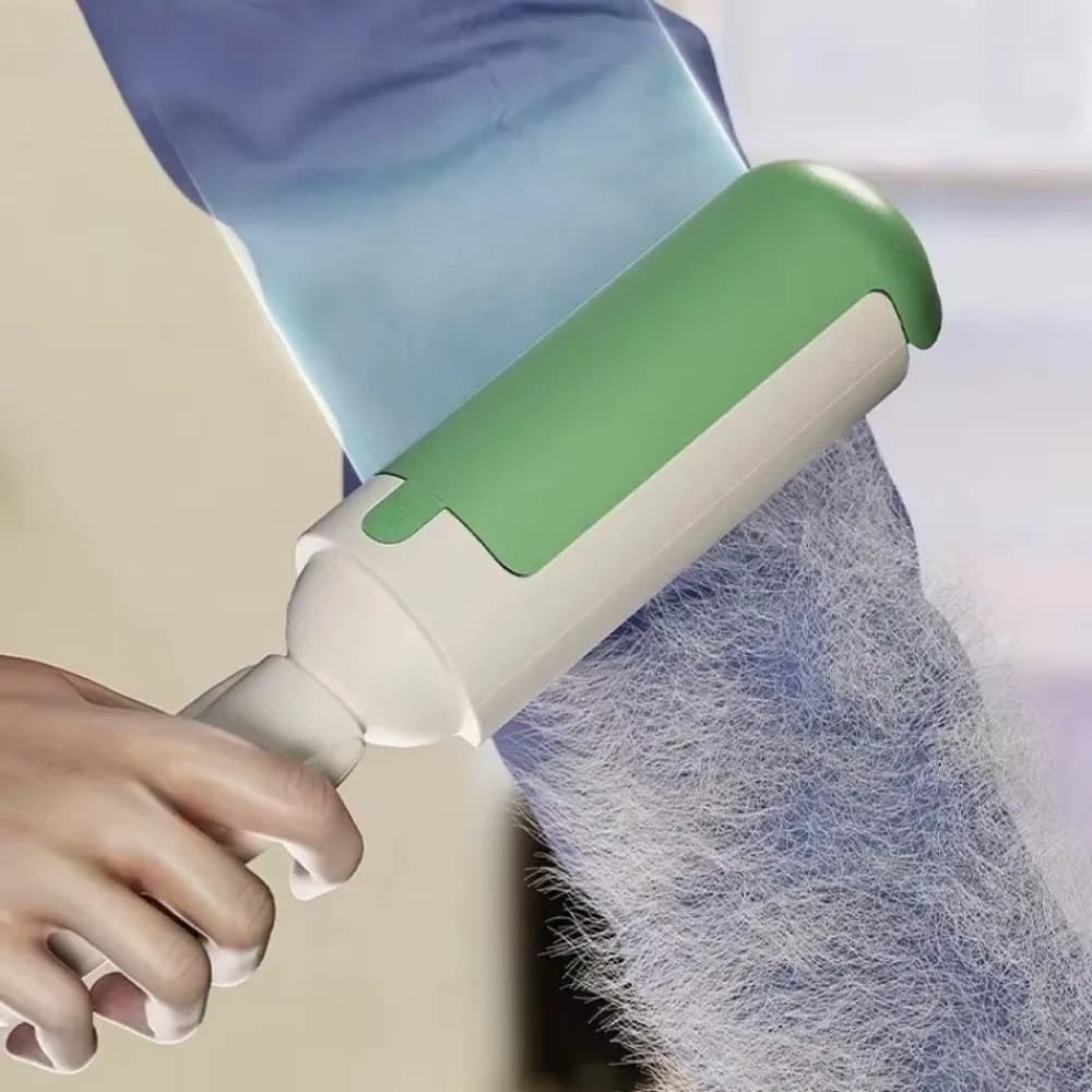 Portable Pet Hair Remover Roller Clean Brush Lint Sticking Pet Hair Removal Cleaner Reusable Hair Removal Roller