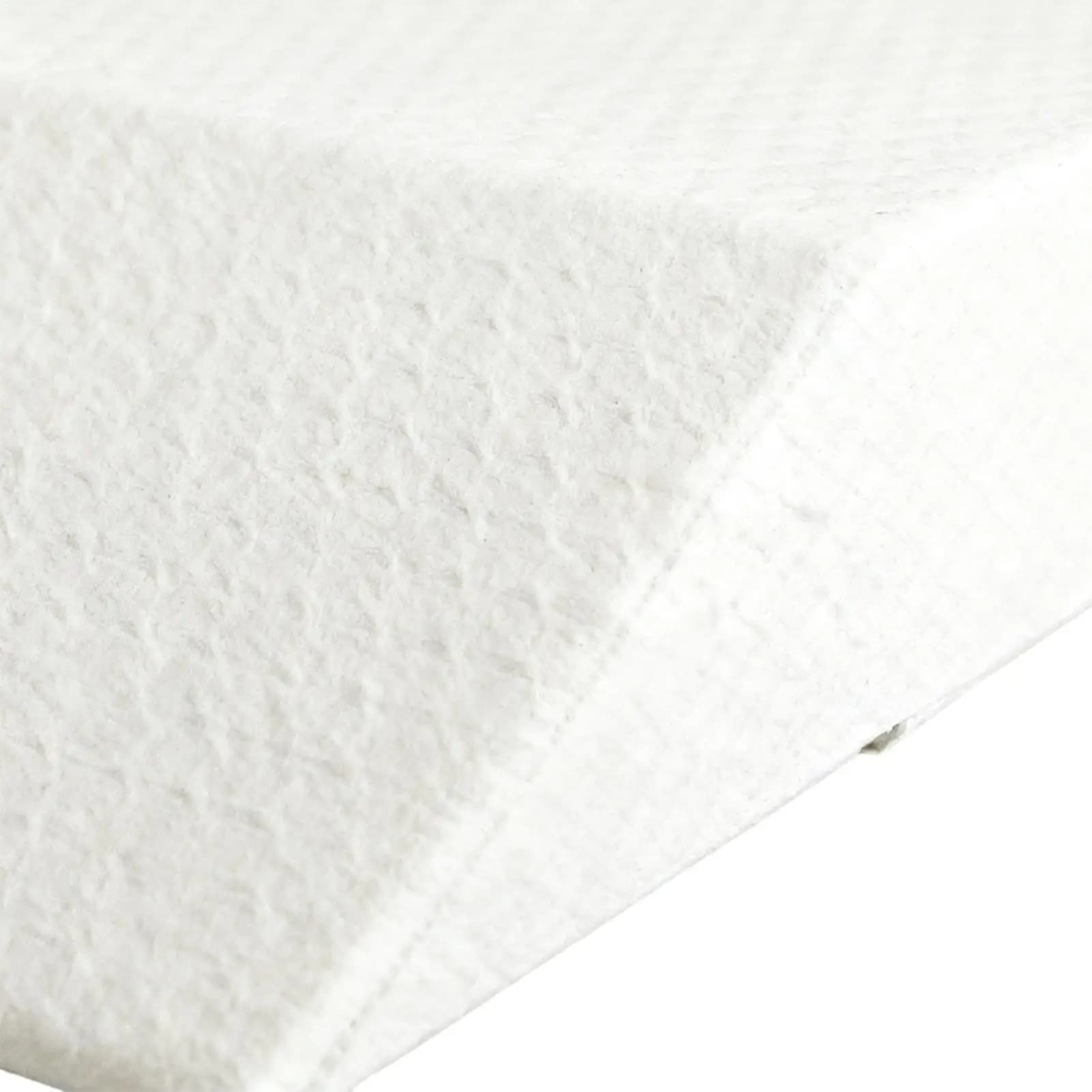 Cuscino per ginocchio per dormire alla schiena Morbido supporto per i piedi traspirante Cuneo per letto con copertura rimovibile Cuscino a cuneo per dormire per divano divano