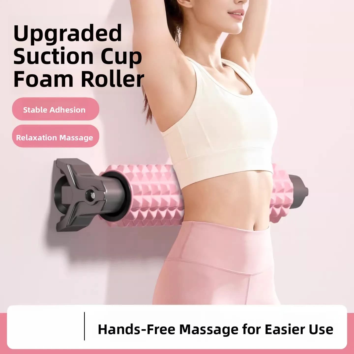 Rullo in Schiuma Professionale per Massaggio Muscolare, Supporto per Dimagrimento Gambe e Schiena, Attrezzo per Esercizi Fitness e Yoga