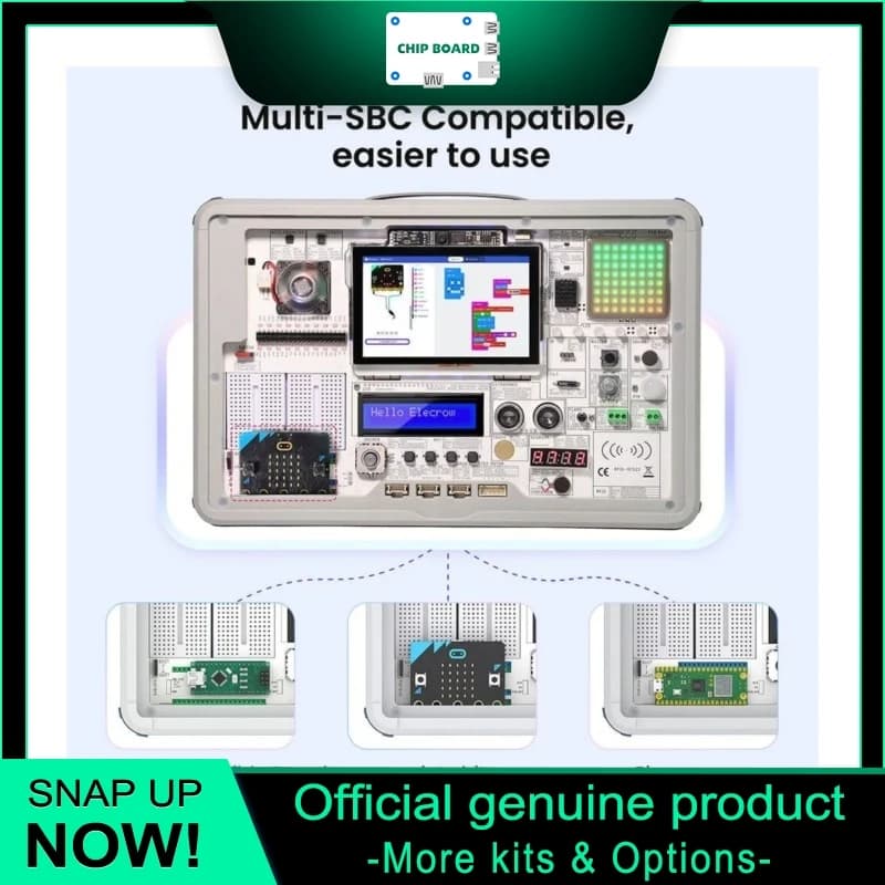 AI Elecrow Crow Pi 3 development station for Raspberry Pi Arduino Micro bit and Pico