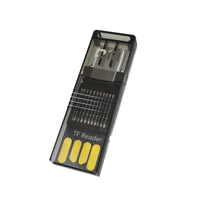 Lettore di schede TF con porta tipo C e USB A adatto per computer CR028