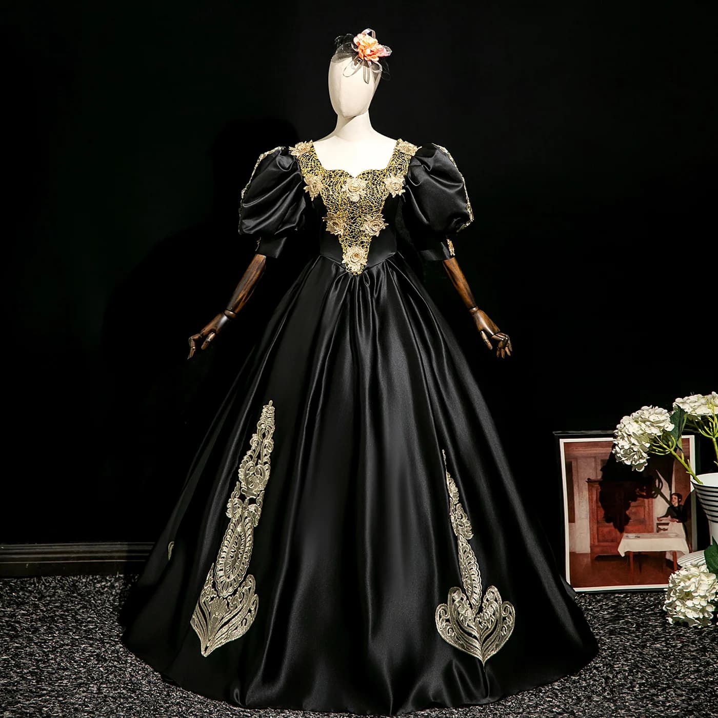 Abiti da ballo personalizzati Abiti da sera di corte medievali Barocco rinascimentale Marie Prom Abiti da costume da parata in maschera di Halloween