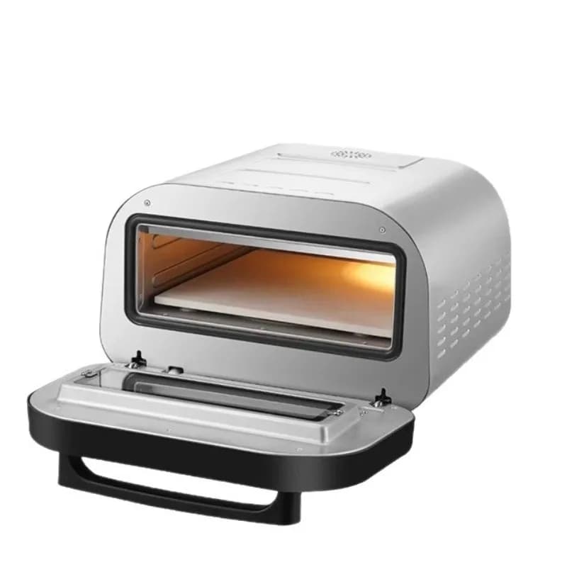 450 ℃ Forno per pizza multifunzionale per uso domestico, macchina per pizza commerciale da esterno da 12 pollici, forno per cottura.