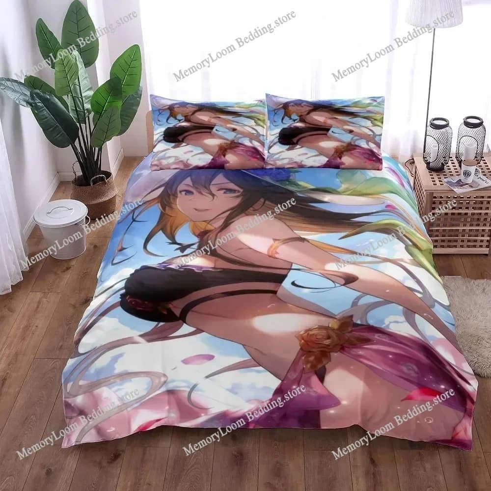 Set copripiumino Azur Lane con stampa 3D King Queen Double Full Twin Letto singolo Set biancheria da letto in poliestere moda