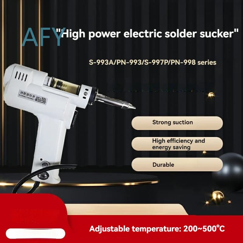 High Power Electric Suction Welding Gun for Soldering Irons 100W Suction Nozzle Heating Core Vacuum Desoldering Tool for PCB