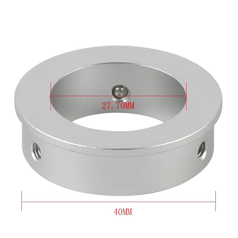 Obiettivo monoculare con attacco C per microscopio industriale 50mm 40mm 35mm 76mm Adattatore ad anello grigio