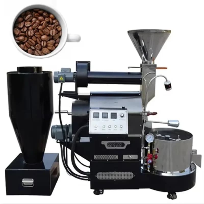 Customized Professional Commercial Industrial Coffee Roaster Green Coffee Bean Roasting Machine New Condition