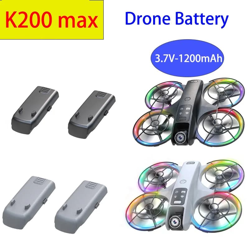 K200Max drone battery for original spare parts LiPo K200 Max 3.7v 1200 MAh