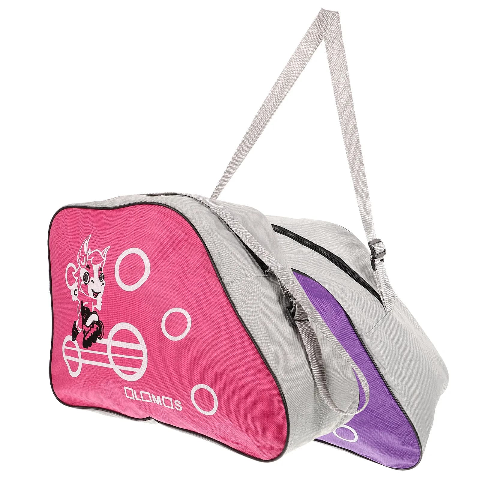 2 Pezzi Borsa Porta Pattini da Ghiaccio per Adulti, Accessori per Pattini a Rotelle, Borsa Resistente per Donne