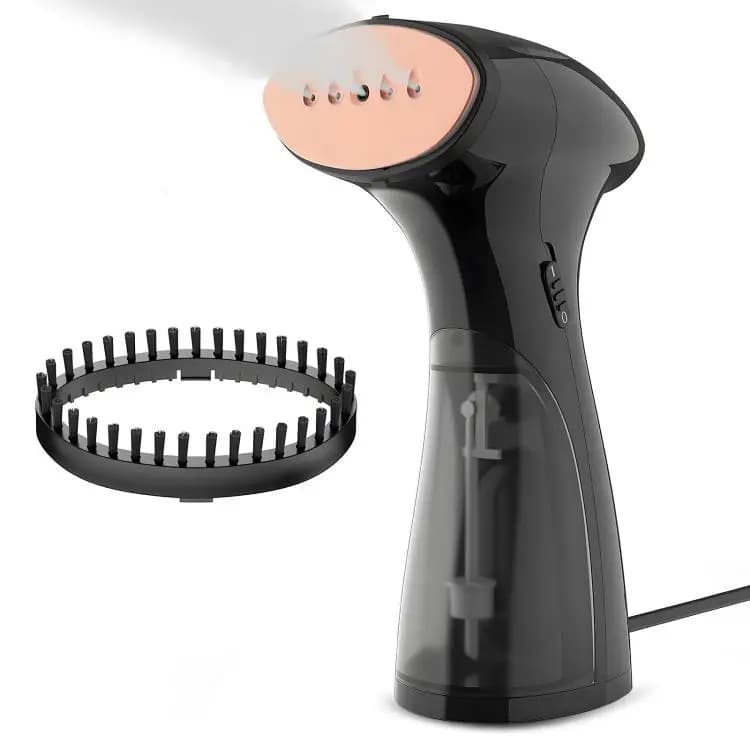 Vaporizzatore portatile per indumenti per vestiti Rimozione rughe in tessuto Riscaldamento rapido in 20 secondi Serbatoio dell'acqua staccabile da 150 ml 800 W Ha portatile