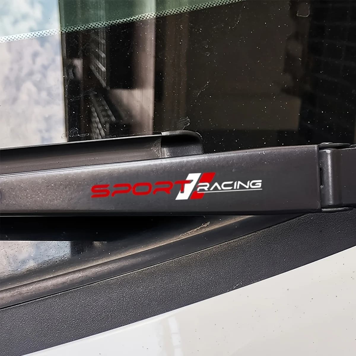 2/4 Pezzi Adesivi in Vinile Impermeabili con Grafica Racing per Auto, Moto, Bici, Casco, Laptop - Decorazione
