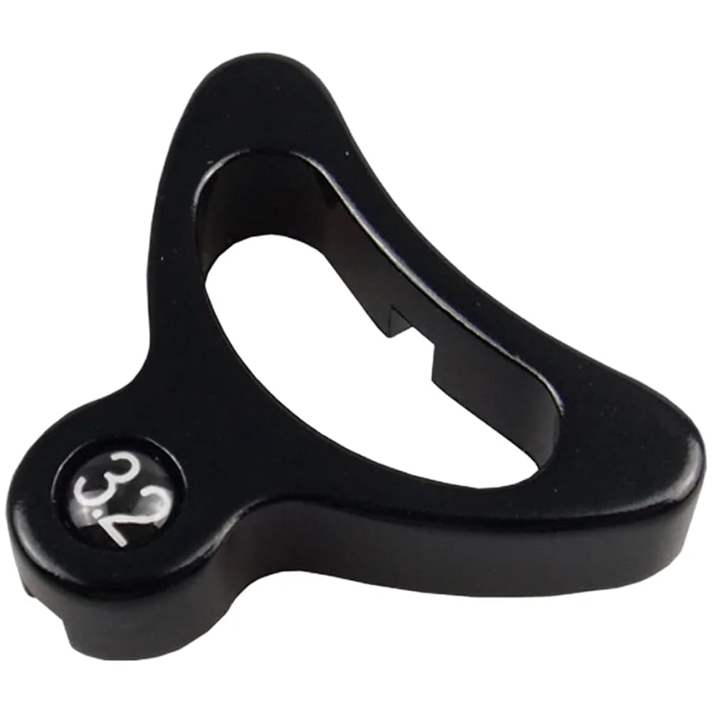 1pcs Aluminum Spoke Wrench For Bicycle Wheels Supporting 3.2mm 3.3mm 3.5mm Spoke Diameters In Rim Truing And Adjustment