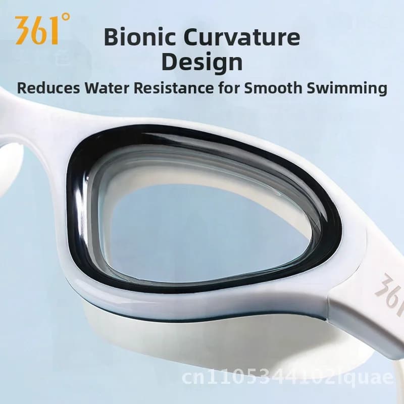 361 Adult Swimwear Anti-fog HD Mid-frame Comfortable training equipment for men and women Sakura Pink/Black/White/ Sky