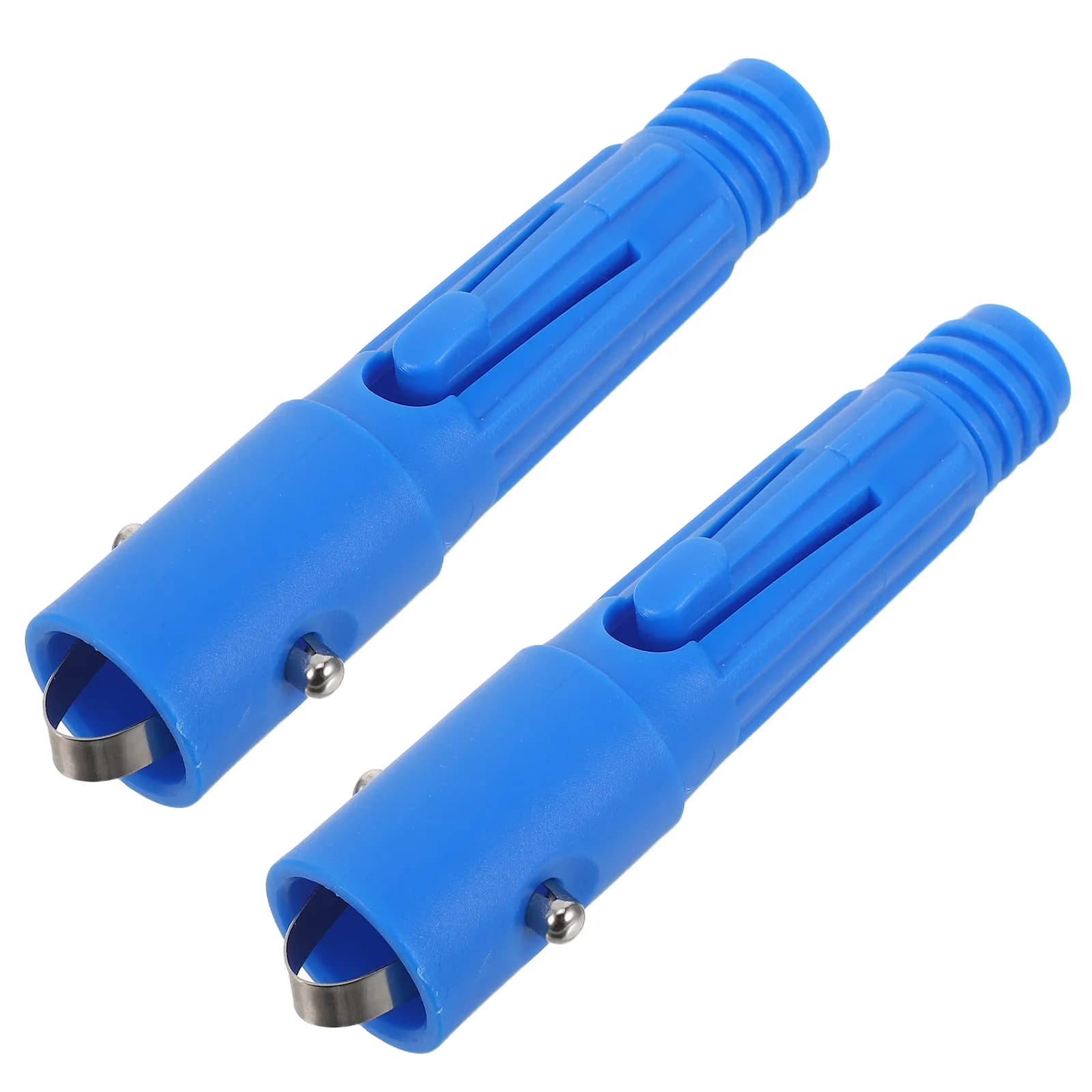 2 Pezzi Adattatori Filettati da 22 mm per Manici di Scope e Spazzole, Connettori Telescopici per Utensili di Pulizia e Aste per Tende