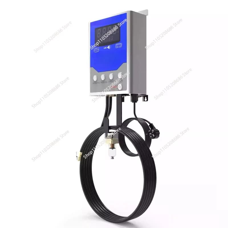 Macchina portatile per gonfiare pneumatici per auto con indicatore di potenza / Gonfiatore digitale per pneumatici per auto