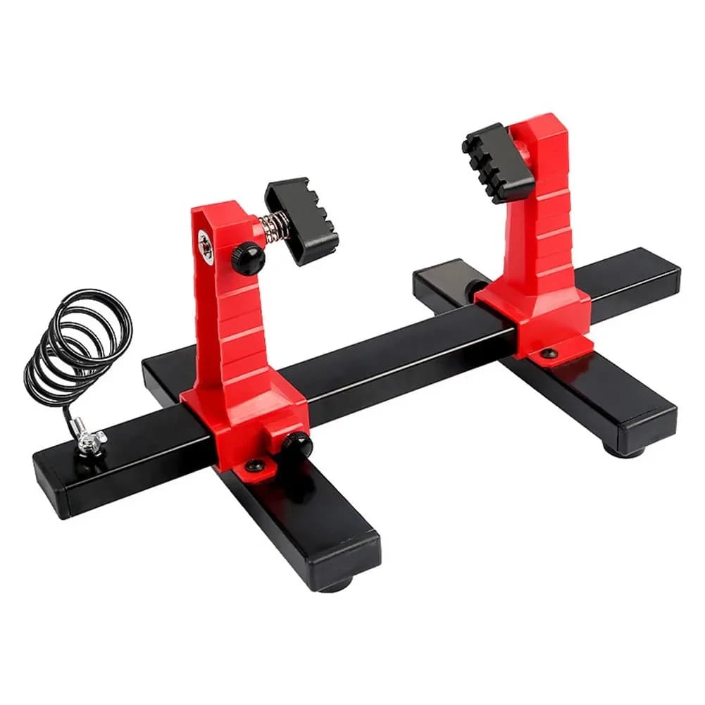 Supporto per manutenzione scheda circuito 1pc Supporto per saldatore per maschera per circuito regolabile Supporto per saldatore rimovibile