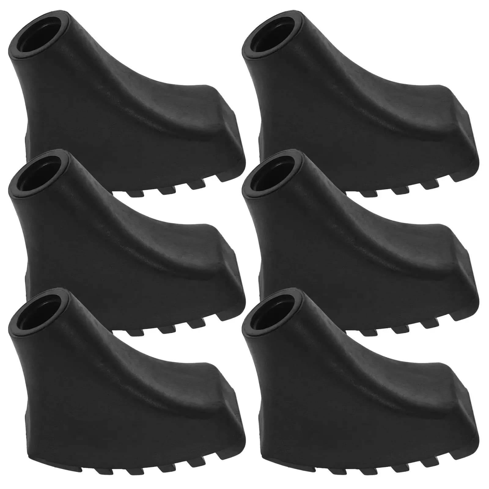 6 Pezzi Puntali per Bastoncini da Trekking, Coperture Antiscivolo in Gomma Resistente all'Usura, Puntali di Ricambio per Bastoni da Escursionismo, Bastoni da Passeggio, Stampelle