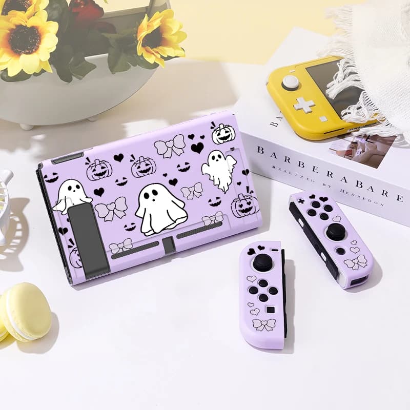 Custodia protettiva per smartphone per Switch Oled, Cover morbida in TPU sottile per Console Nintendo Switch, accessori per giochi NS