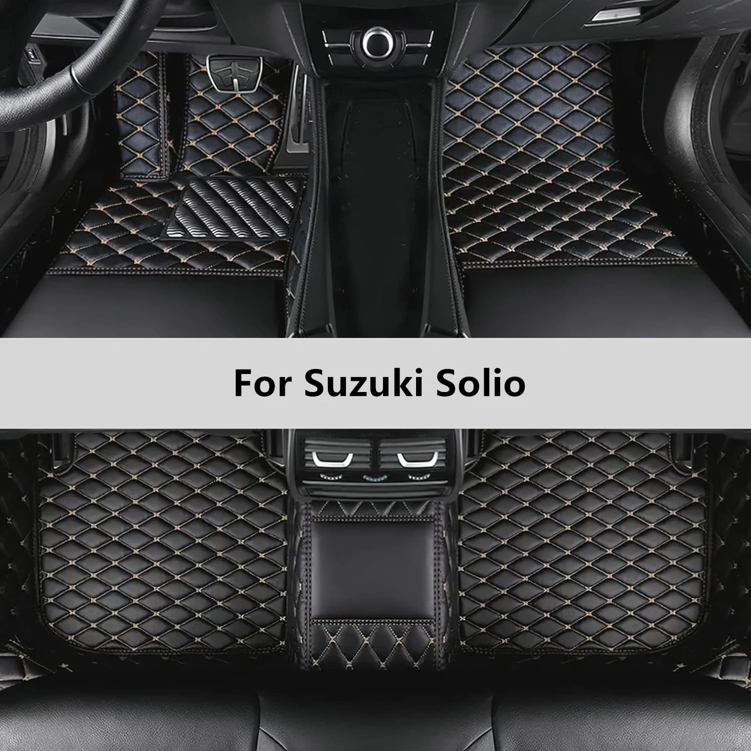 Tappetini auto personalizzati per Suzuki Solio 2020 2021 2022 2023 2024 2025 2026 Tappetino Auto Zerbino Accessori Interni