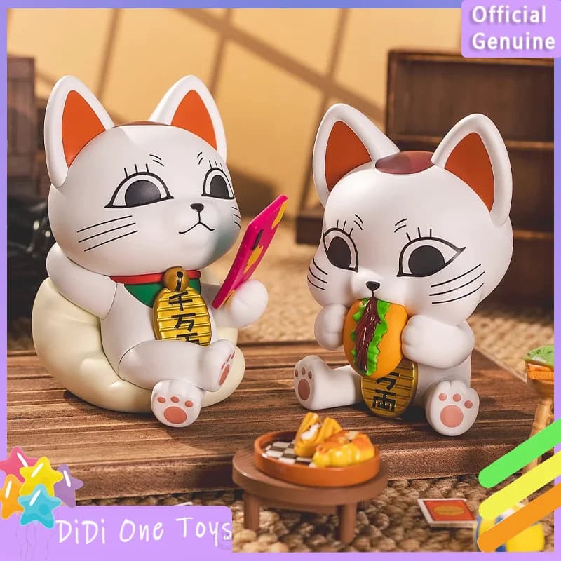 Genuine Dandadan Turbo Granny Series Blind Box Lucky Cat Cute Collection Desktop Ornament Fashion Trend Gift