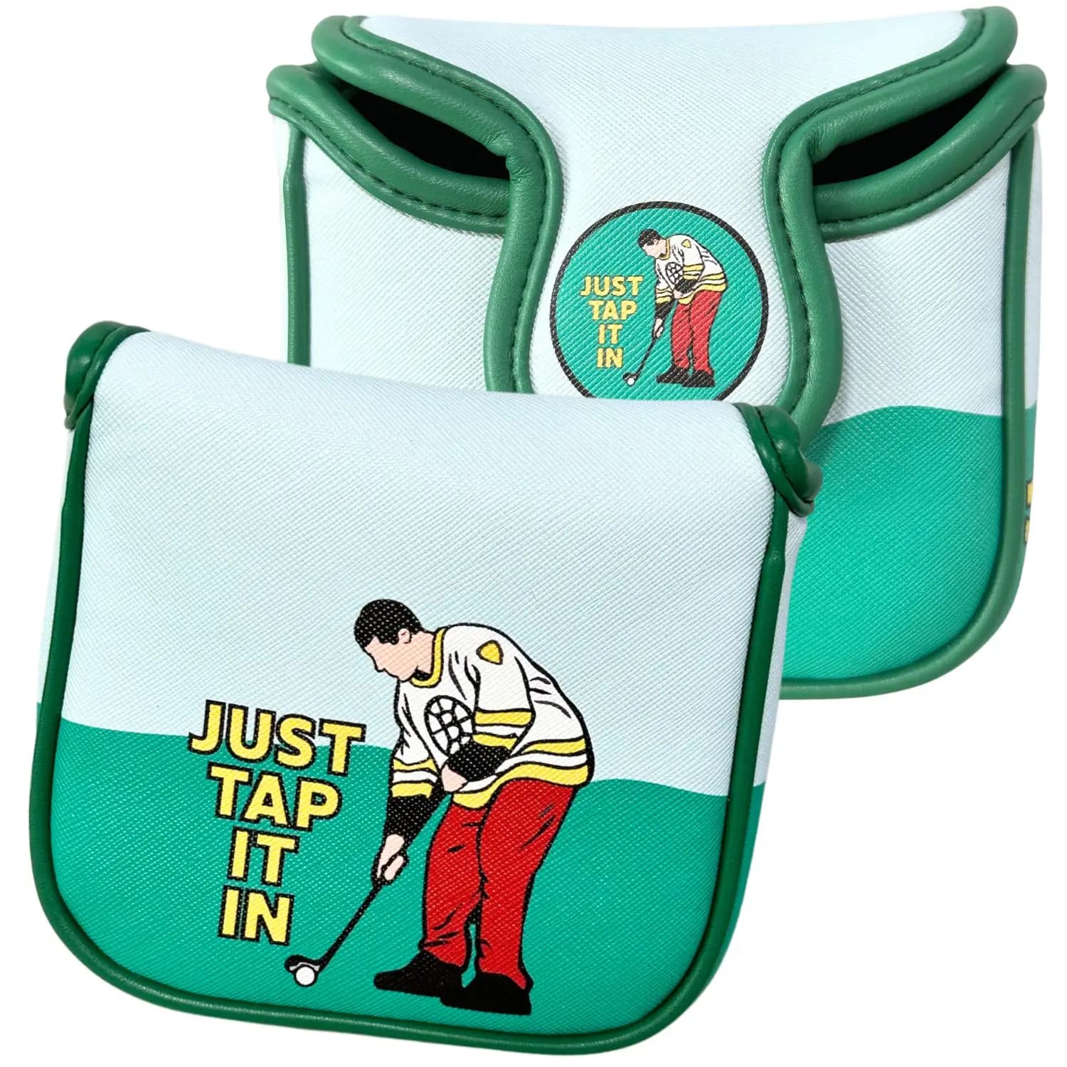 Funny PU Leather Golf Putter Cover - Premium Golf Club Protector accessori da Golf essenziali per uomini e donne con Premium Club