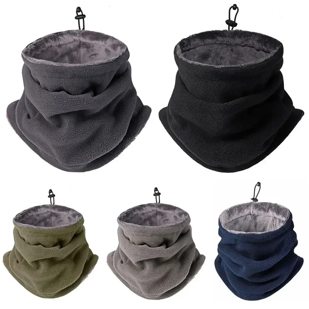 Winter Motorcycle Hot Mask Man Woman Fleece neck External warmer Windproof scarf Campsite Trekking Sunwalk Cycling Mask