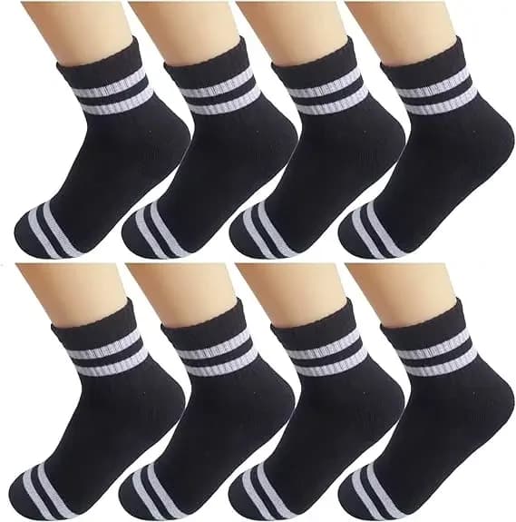 Oohmy Ragazzi Ragazze Calzini sportivi alla caviglia Cuscino in spugna Caldo autunno inverno Calzini in cotone pettinato Calza per bambini