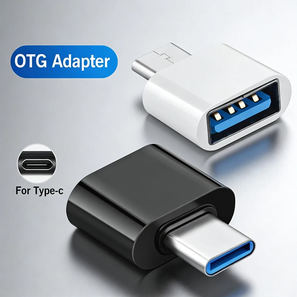 USB C OTG Connector Type C Female To USB A Male Converter For MacBook Air Pro iPad Laptop PC Samsung Xiaomi OTG USB 3.0 Adapter
