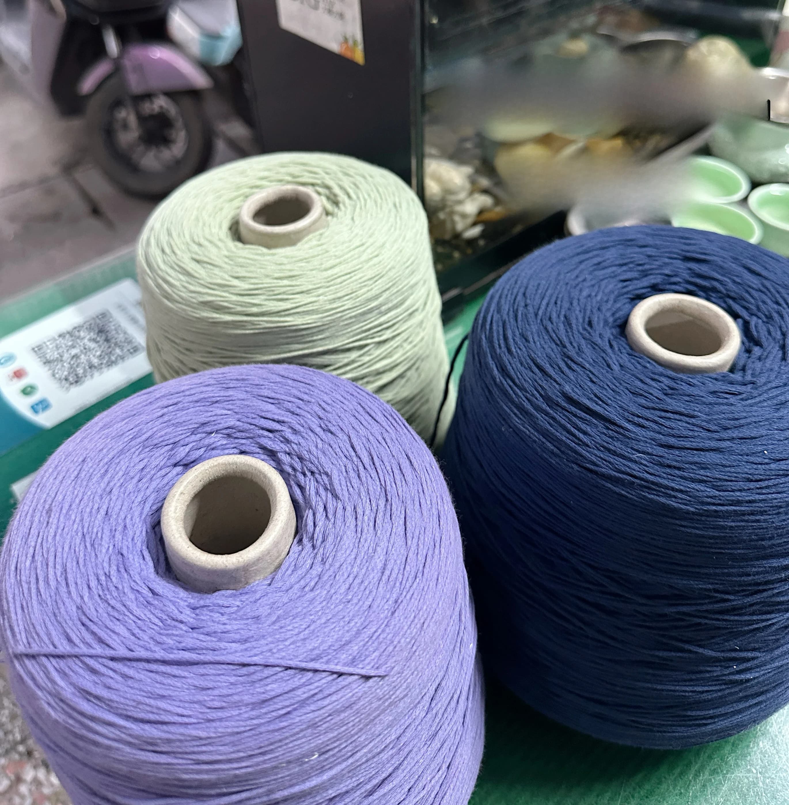 Filato di Cotone Morbido e Delicato per Neonati, Filato di Cotone a Guscio Sottile per Lavori a Maglia Estivi, Filato di Media Finezza Marca Anne per Accessori di Abbigliamento