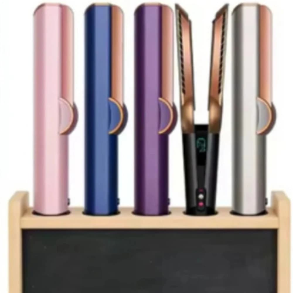 Straightener, Hair dryer, Negative Ion Plate, Smooth comb, Use on Dry and Wet Hair, Hairless Plate