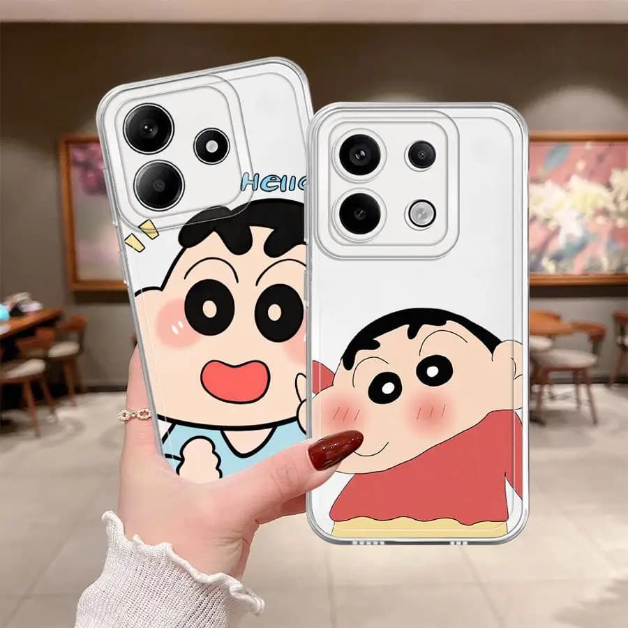 Cover morbida per telefono Xiaomi Poco X3 Pro X3 NFC Cra-yons Shin-chans Fashion
