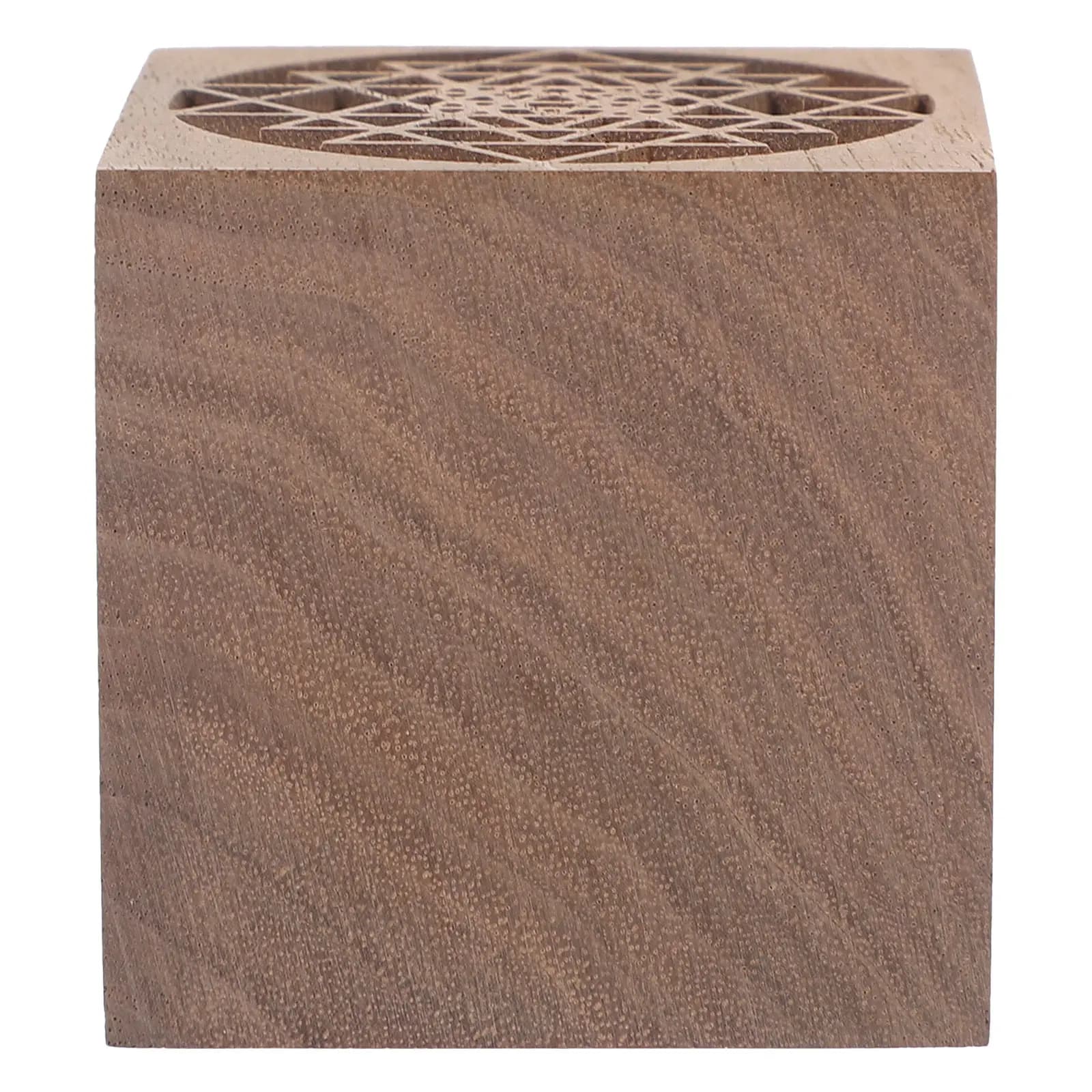 Natural Wood Essential Oil Diffuser Block Aroma Diffused Cube Home Office Car Perfume Diffuser Non-Fire Aromatherapy