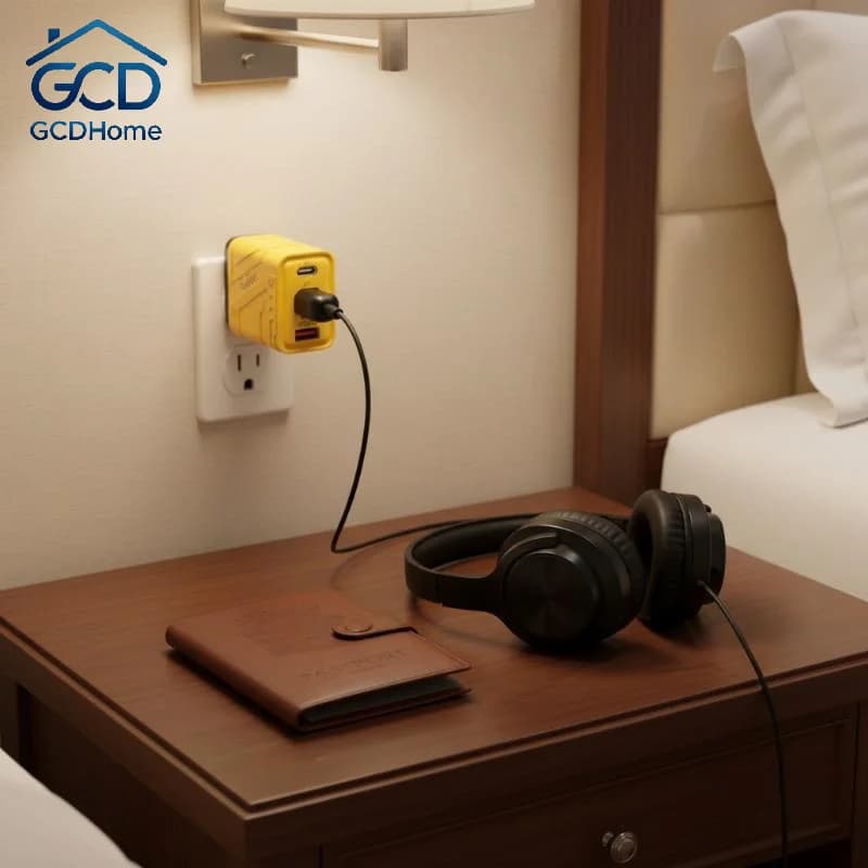 240W Mecha Style Multi Port Fast Charger Four USB C Port PD Charging Adapter Universal for Travel Business Home Daily Use
