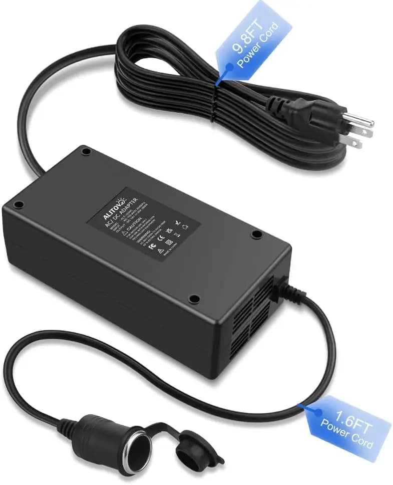 Convertitore CA-CC da 110 V a 12 V 30 A 360 W, adattatore da 120 V a 12 V per pompa d'aria per auto, frigorifero, vuoto, riscaldatore