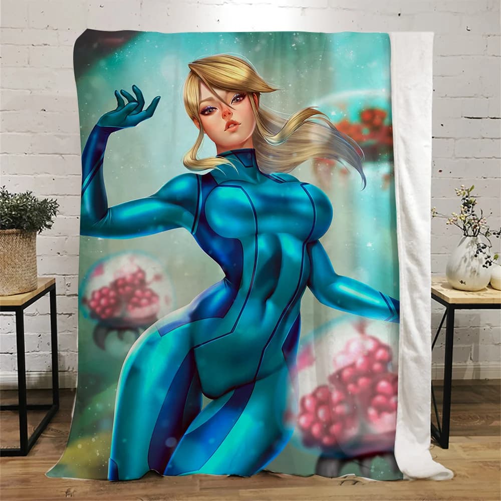 CLOOCL Coperte anime popolari Gioco caldo Coperta da tiro con grafica 3D Coperta estiva in flanella per condizionatore d'aria Regali per il compleanno