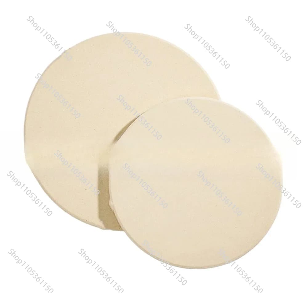 Food Grade Cordierite Pizza Stone - Round Square Rectangle BBQ Oven Baking Plate For Cheese