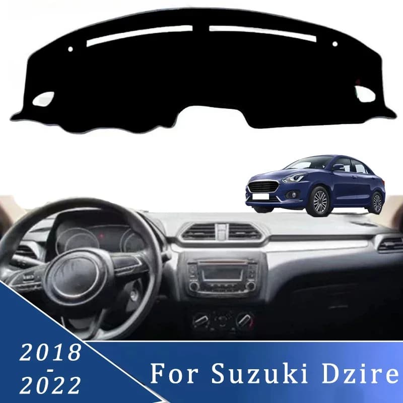 Per Suzuki Dzire 2018-2022 2019 2020 2021 Modelli Auto Cruscotto Copertura Parasole Tappetini Evitare Pad Luce Cruscotto di Protezione