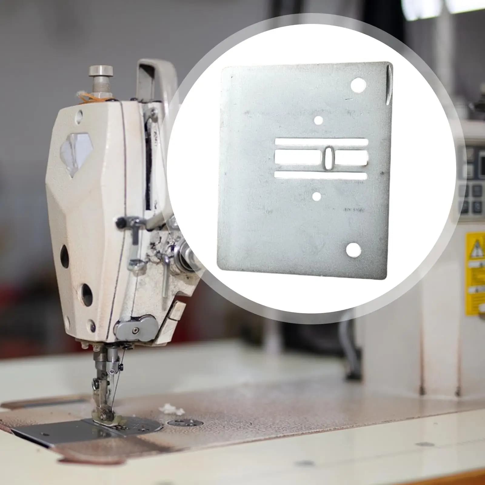 Reliable Metal Needle Plate Sewing Machine Pin Plate Compact Accessory for RS2000 Home Machine Upgrade