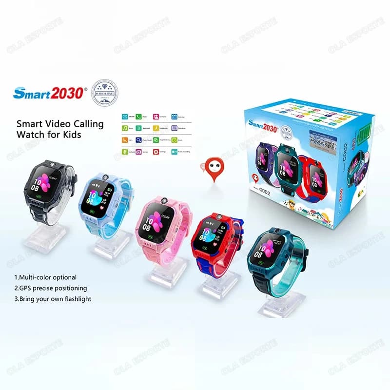 Nuovo Smartwatch per Bambini 2026 con SOS, GPS, Tracciamento, Scheda SIM, Fotocamera, Chat Vocale, Regalo per Ragazzi e Ragazze, Schermo a Colori Smart 2030