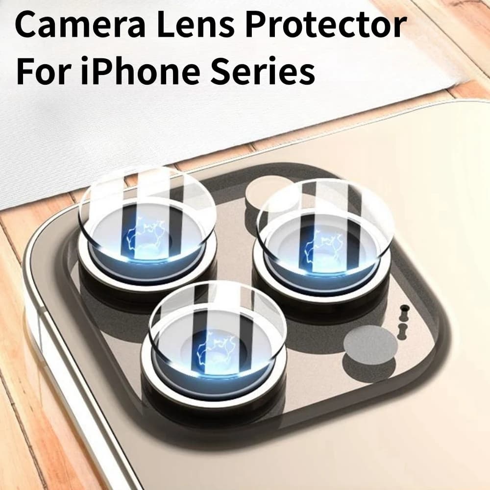 5PCS Fotocamera in vetro temperato morbidezza per iPhone 16 15 14 Pro Max Plus Mini protezione dello schermo della fotocamera posteriore per iPhone15Pro Pellicola per obiettivo