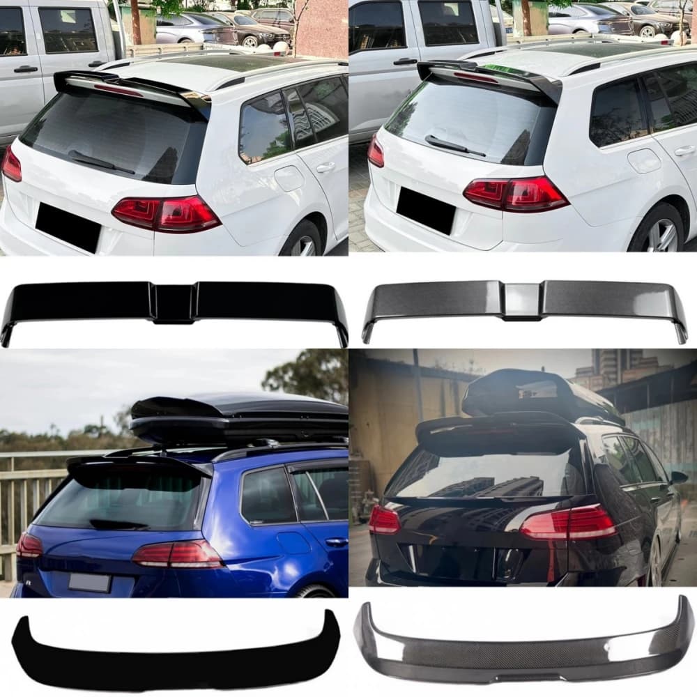 For Volkswagen vw Golf 7 Station wagon Modified stoving varnish Car Tail Wing Rear Spoiler Assembly Auto Accessories