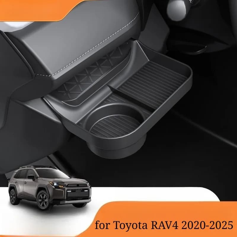 Organizer per Interni Auto, Vassoio Portaoggetti Multifunzionale con Supporto per Ombrello e Cestino per Nissan Sylphy X-Trail Qashqai