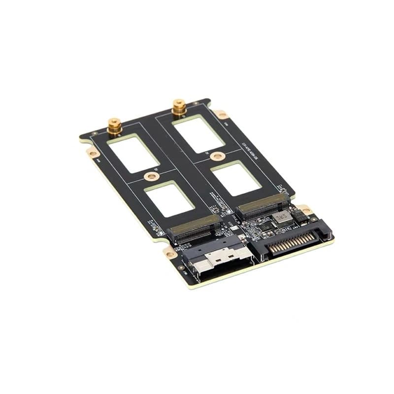 New Arrivals-SFF-8654 External Graphics Card GPU 8I To 2 M. 2 2280 Nvme Adapter Board For Motherboard 2.5 HDD Heatsink 8654